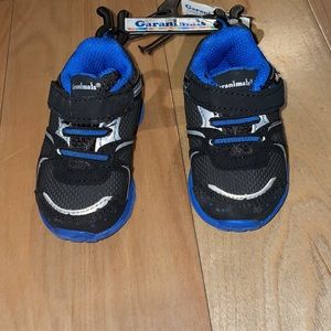 Blue And Black Kids Shoes